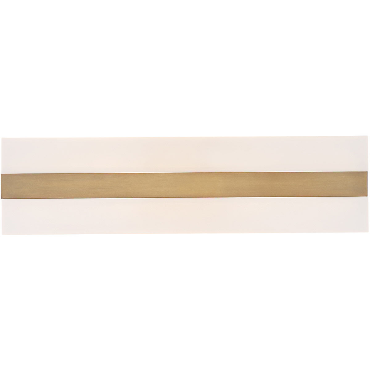 Netherton LED 18 inch Antique Brass LED Vanity Light Wall Light in Antique Brushed Brass